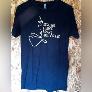 Next Level Apparel Black Inspirational Tee